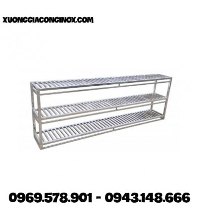 Giá Inox treo tường 3 tầng GI-02