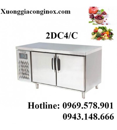 Bàn mát BERJAYA 2 cánh inox 1,2m