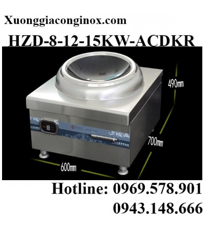 Bếp từ công nghiệp lớn mặt lõm 8-12-15KW HZD-8-12-15KW-ACDKR
